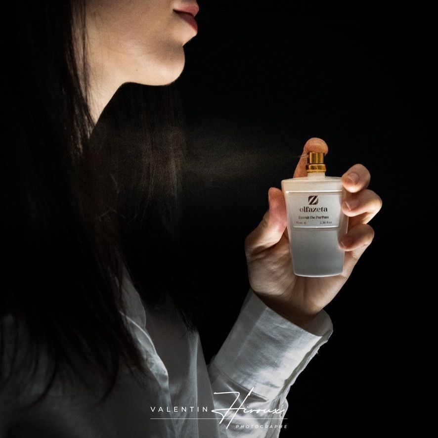 Flacon de parfum Olfazeta vaporisé
